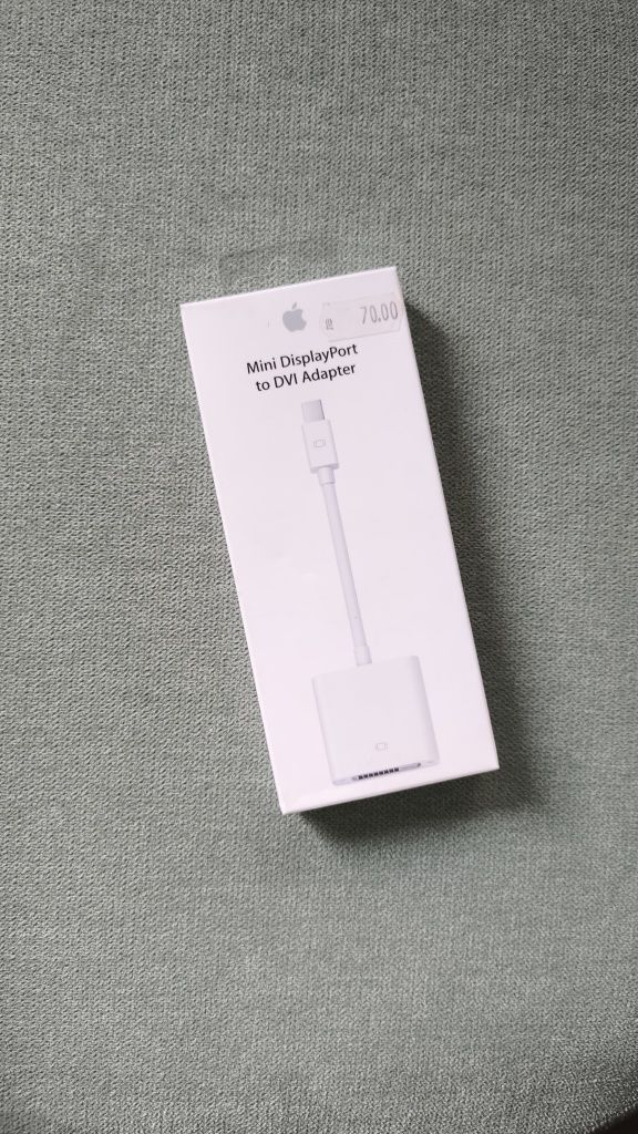 Apple Mini DisplayPort to DVI Adapter