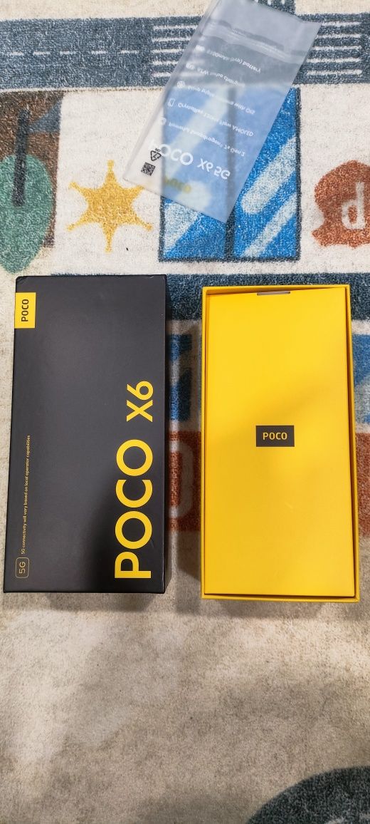 Xiaomi POCO X6 5G 512GB ROM/12GB RAM Dual SIM Black