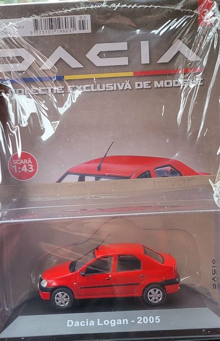 Machetă Dacia Logan 2005 1/43