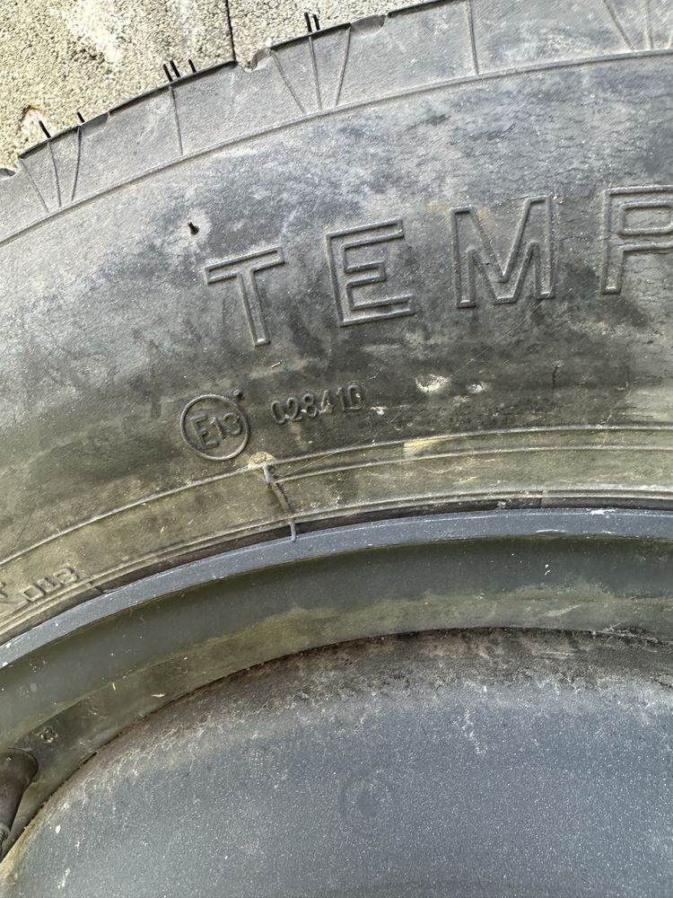 Резервна  гума от Mercedes ML 18 цола и от B класа 16 цола CONTINENTAL