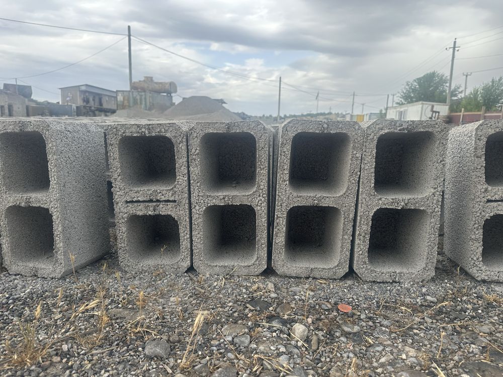Шлакоблок пескоблок сплитерный блок рванный