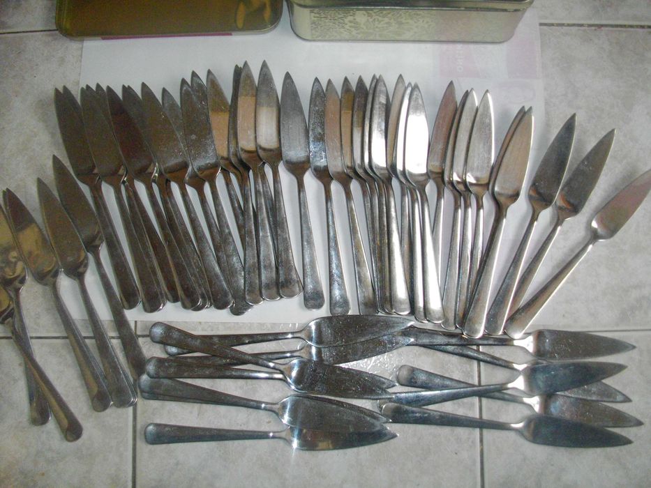 IKEA-Качествен Нож За Риба/К-т Ножове-55 бр-Неръждаема Стомана-220мм