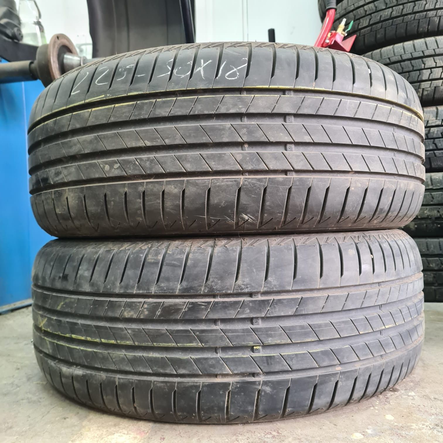 2 x225/50/18 BRIDGESTONE PROFIL 6MM Stare impecabila