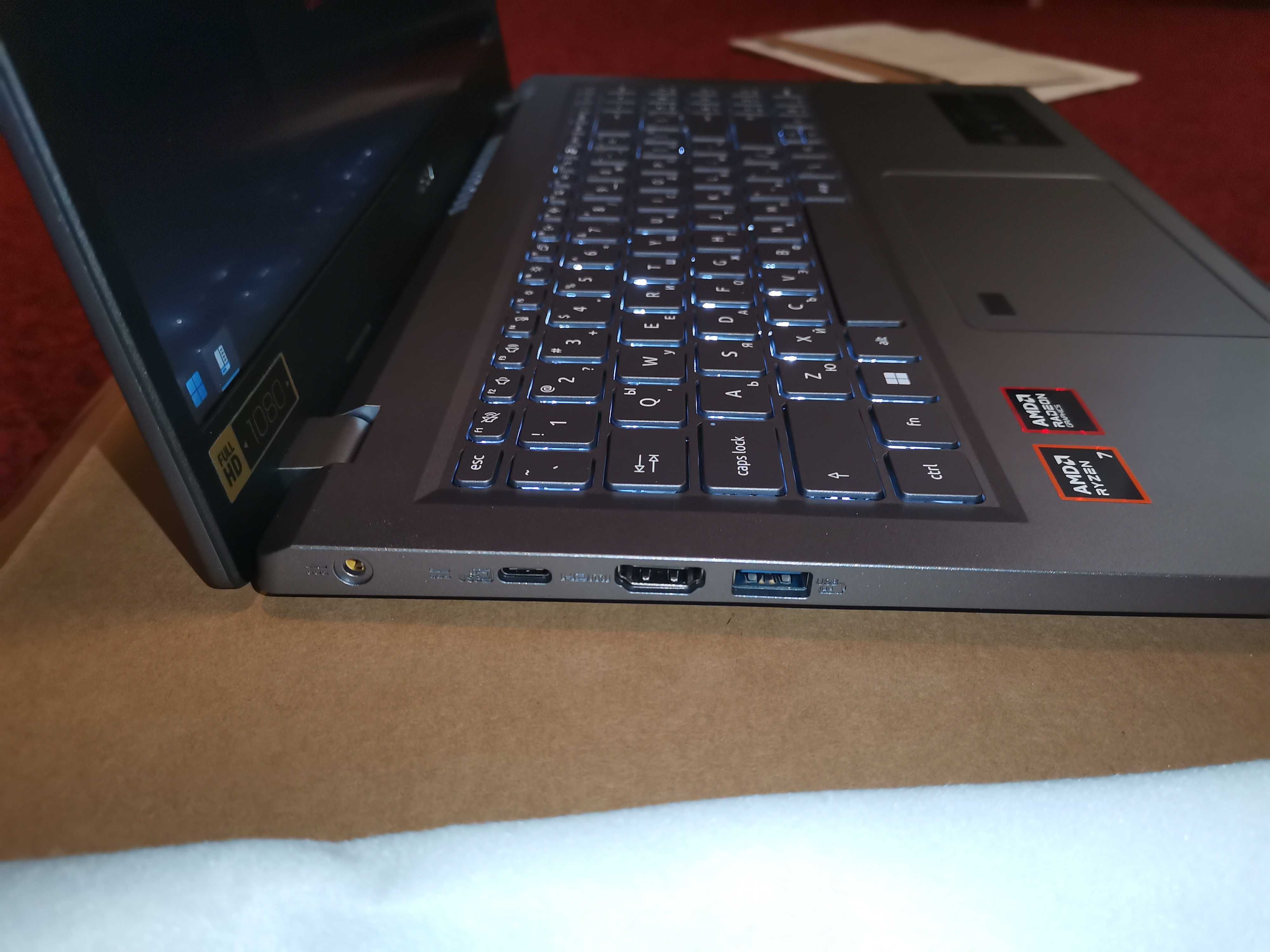 Нов лаптоп (8-ядрен, DDR5) Acer Aspire A15-41M-R44Z (18м гаранция)!