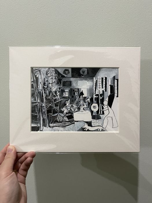Принт картины Picasso - Las Meninas из музея Picasso в Барселоне