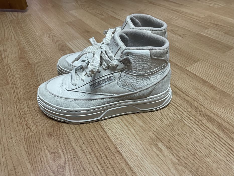 Ghete adidasi piele Reebok nu Nike Adidas geo mid  38