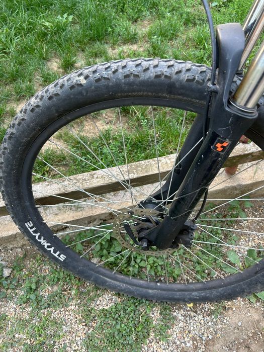 Bicigleta Cube Aim SL 29 Black/Orange