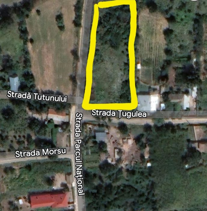 Teren intravilan 1150mp  în  Greci –  Munților Măcin.