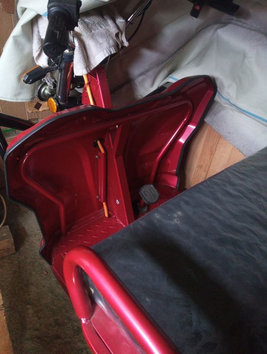 Triciclu electric cu bena basculabila produs nou!