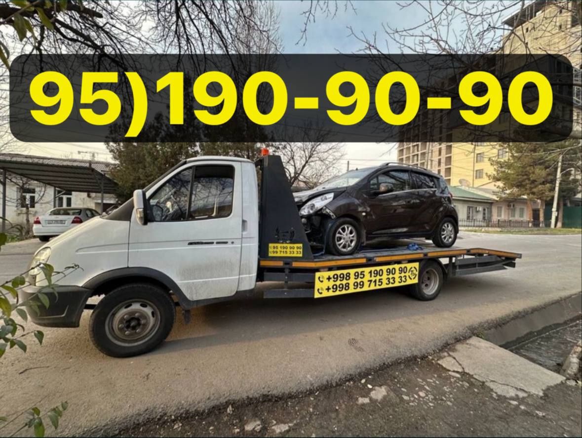 Evakuator xizmati 24/7 40 mindan boshlanadi