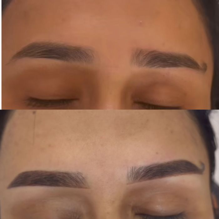 Акция Растушёвка бровей 400 тисяч