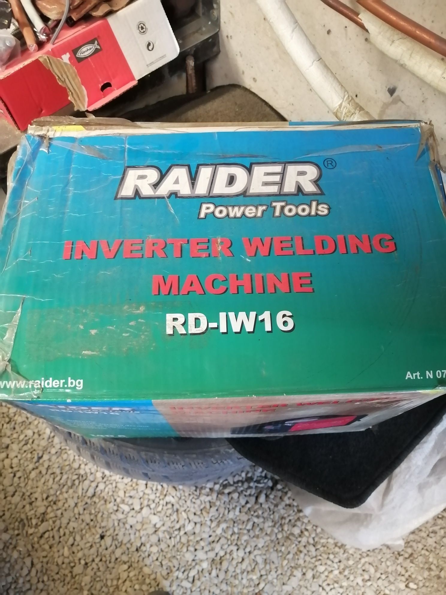 Инверторен електрожен RAIDER RD IW 16-140A