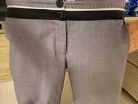 Pantaloni subtiri Nissa 40 gri drepti