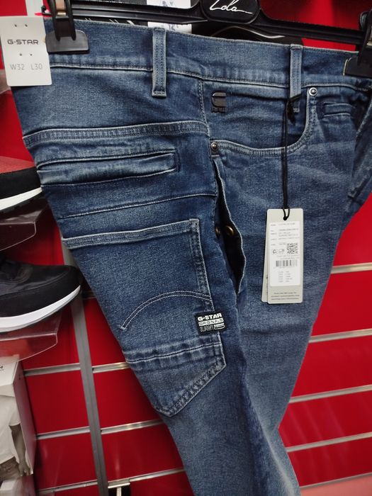 Оригинални дънки G-Star Raw D-Staq W32 W33 W34 W36 нови мъжки 3D Slim