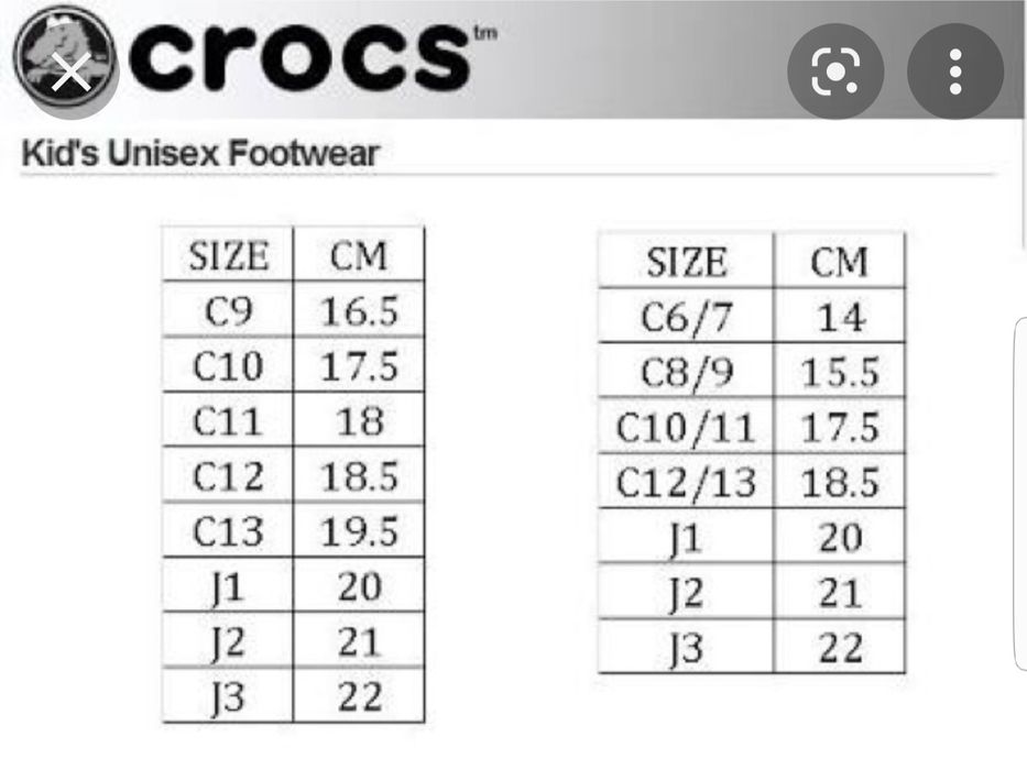Cizmulite Crocs C6/7