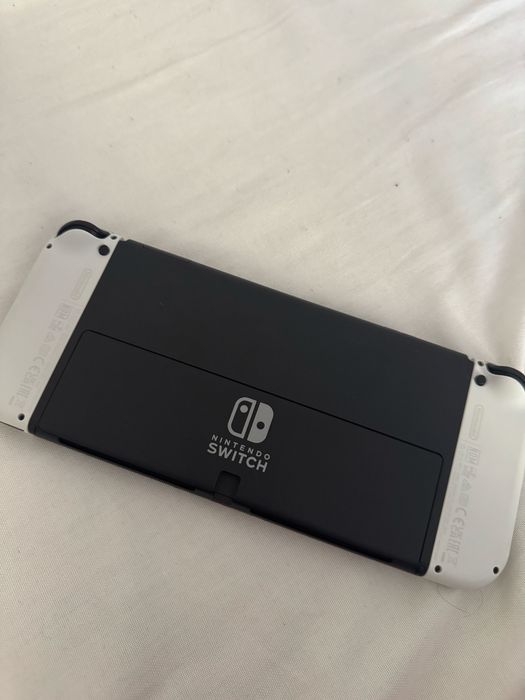 nintendo switch oled alb+card 256gb+joc