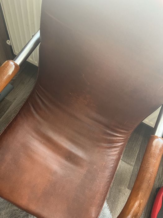 Scaun de piele pentru birou (Cititi Descrierea!)