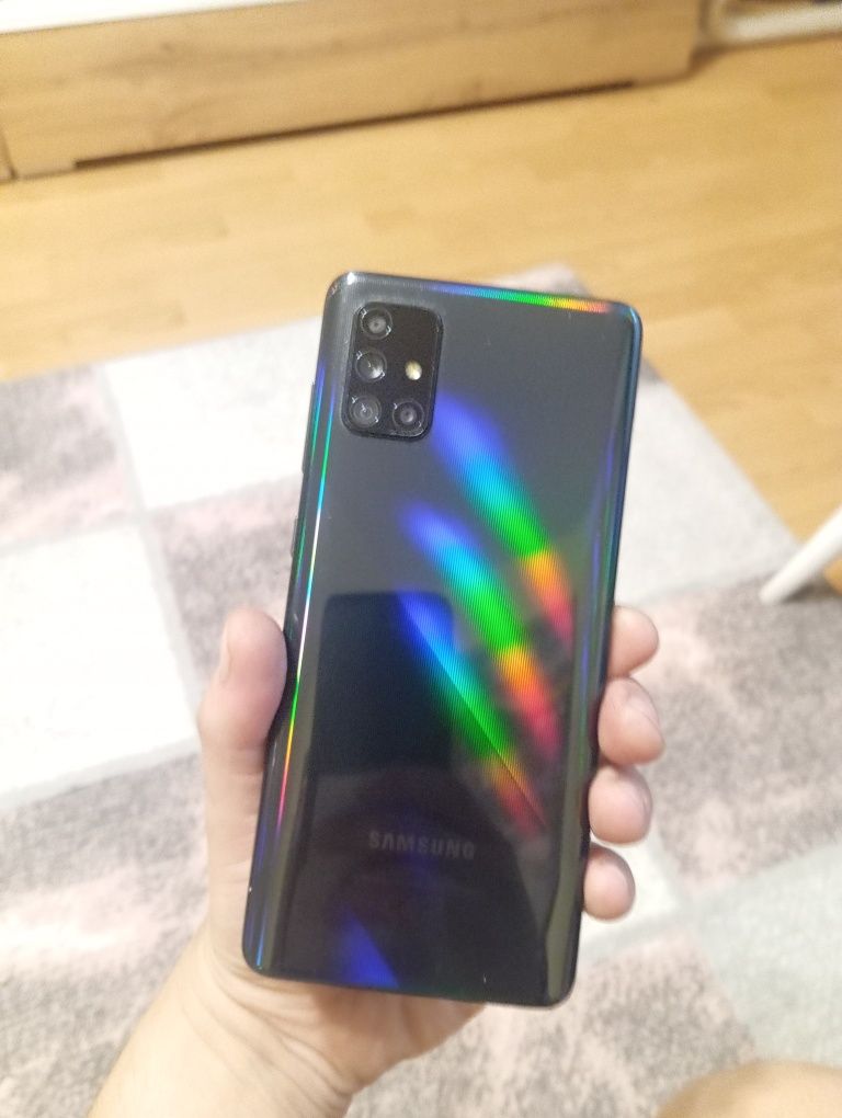 КАТО НОВ!! Samsung A71 dual SIM 128гб