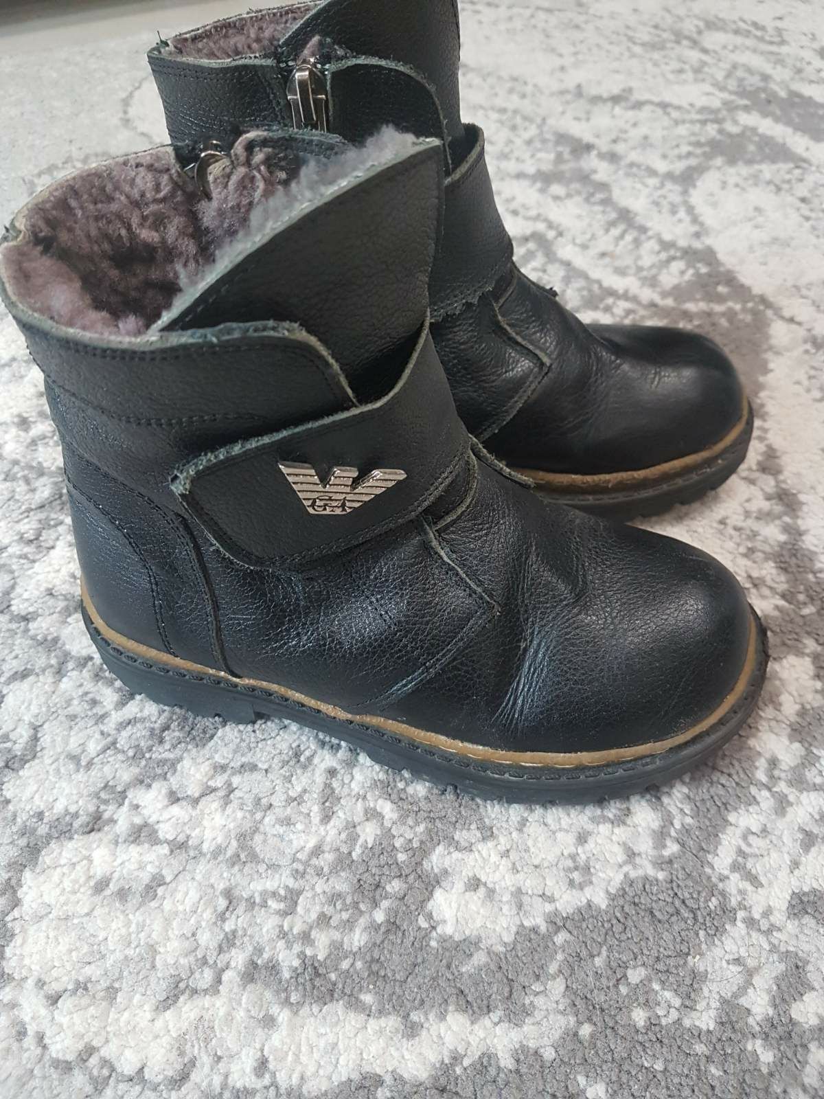 Детски топли боти на Armani