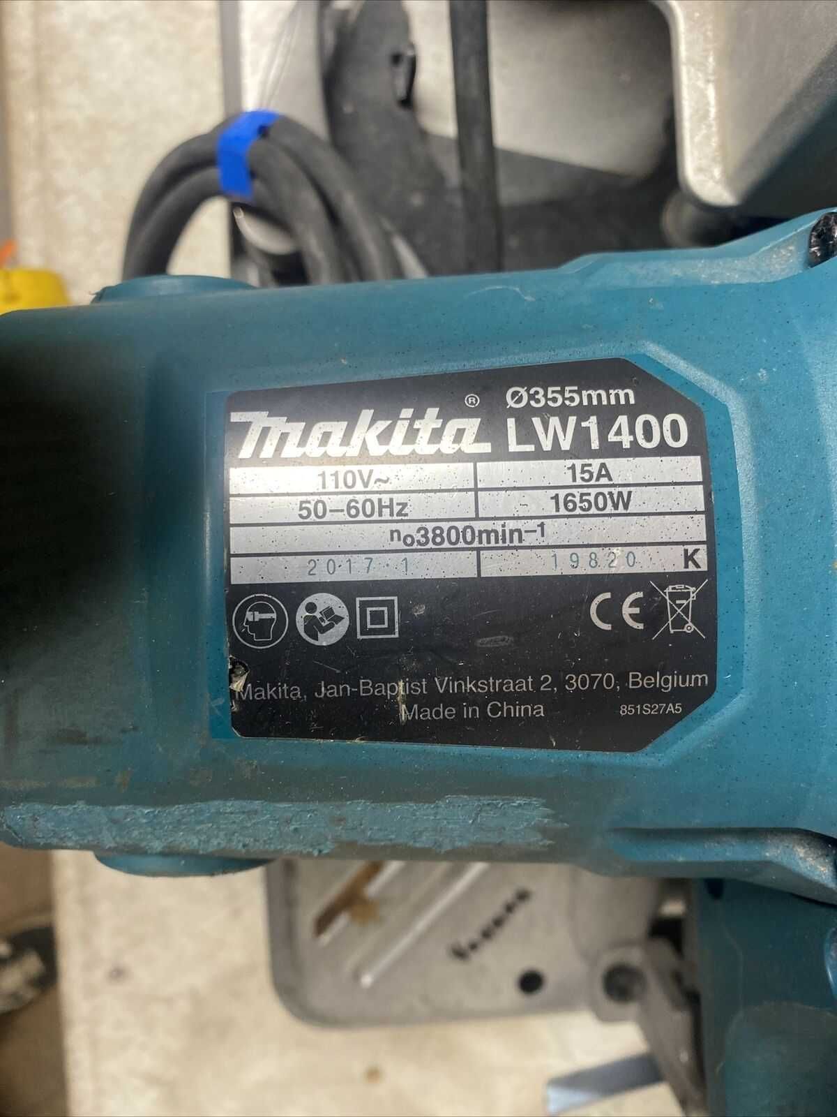 Настолна отрезна машина за метал Makita LW1400 110V