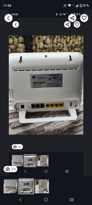 Router Huawei HG658 in stare buna.