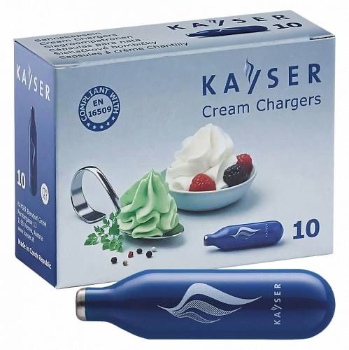 Баллончики для сифона Kayser Cream для  взбитых сливок