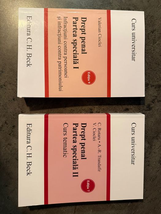 Drept penal. Partea specială. Cioclei. Volumele 1 și 2