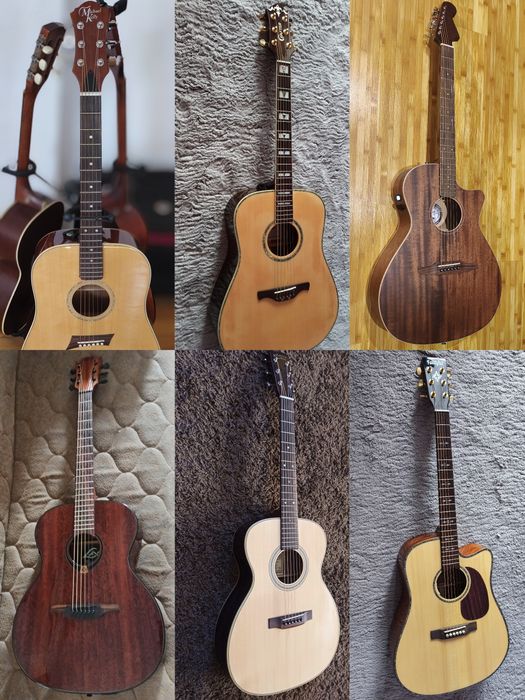 Chitara LAG Trans-Acoustic Electro Acustica Fender Cort Crafter Taylor