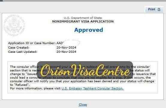 Виза в Америку – реальность с Orion Visa Centre!