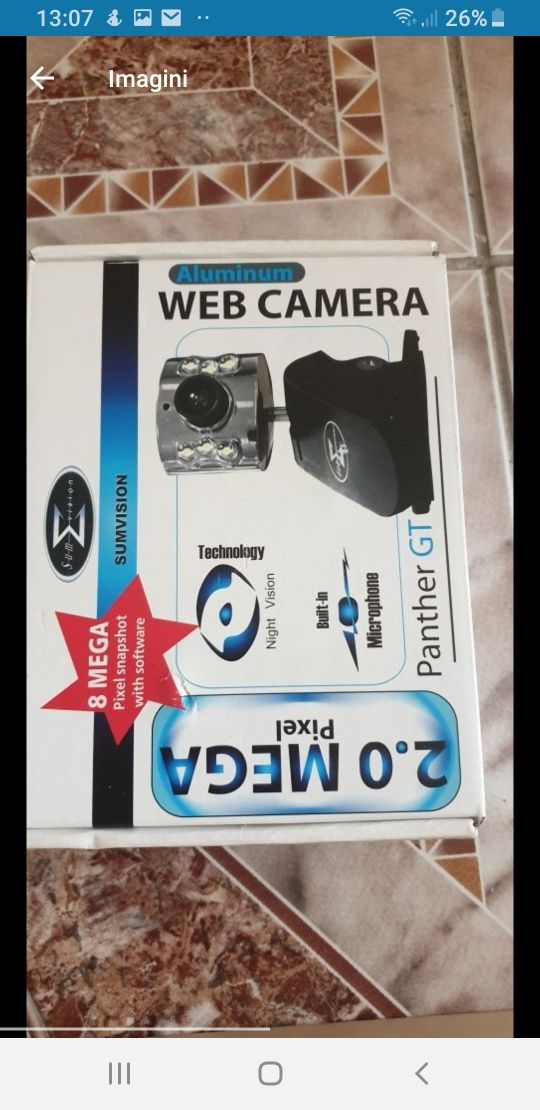 Web camera atasabil