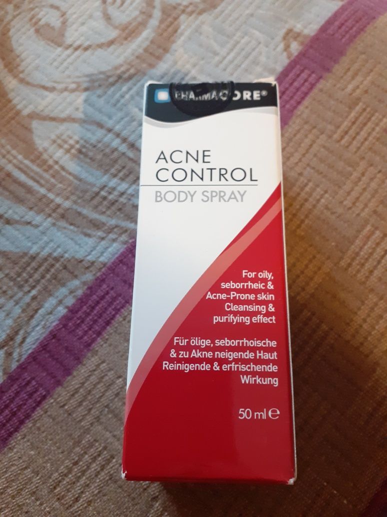 Spray de Corp Acne Control, 50 ml, Pharmacore