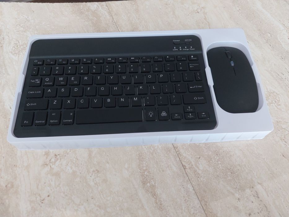 Tastatura RGB Bluetooth + Mouse Bluetooth / 2.4 Ghz