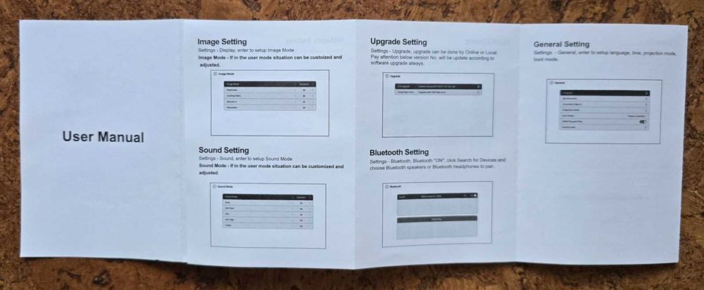 Мини смарт лед проектор