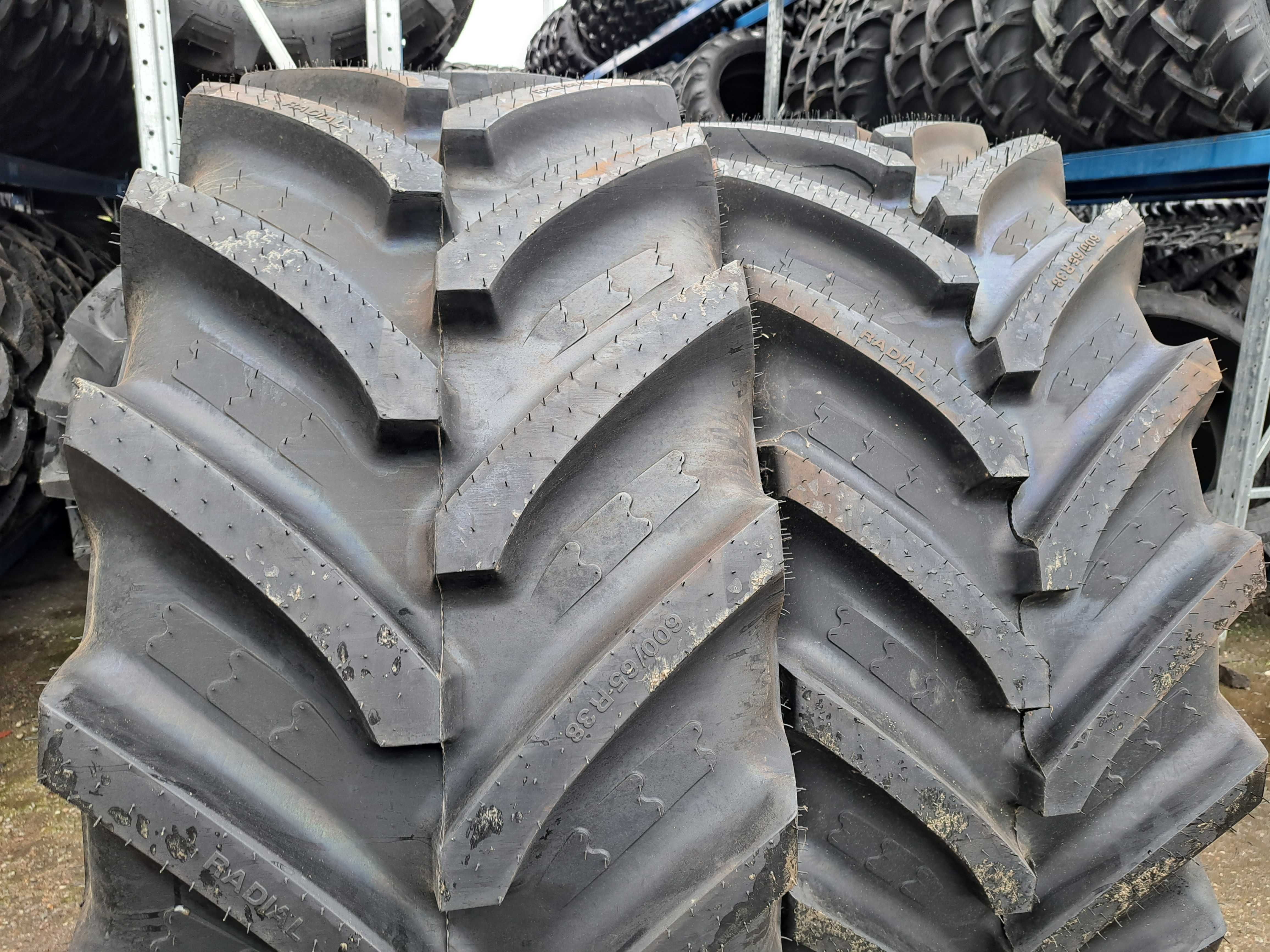 Cauciucuri noi 600/65R38 BKT AGRIMAX anvelope tractor radiale PREMIUM