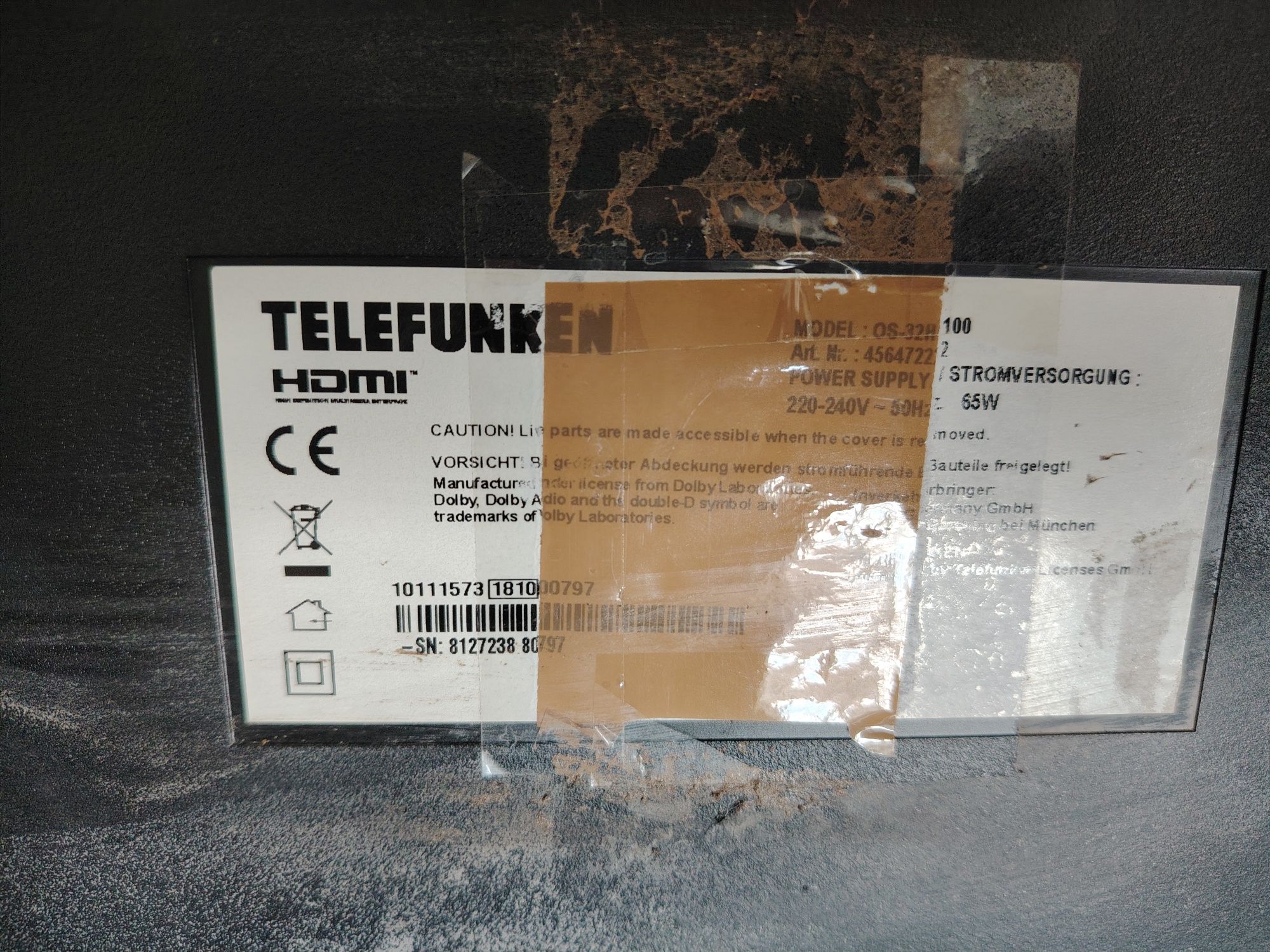 Telefunken телевизор