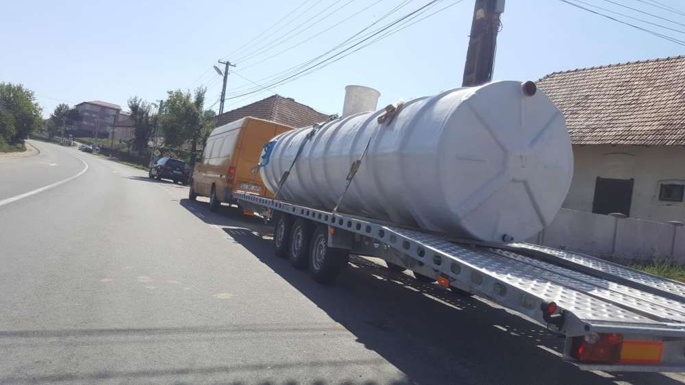 Bazin din fibra de sticla pt apa 10000litri transport la domiciliu