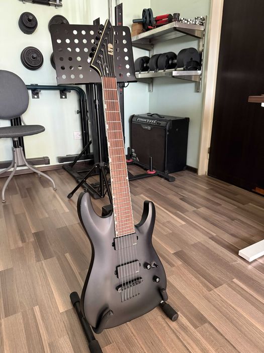 Chitara electrica ESP LTD MH-417 – 7 corzi, EMG active