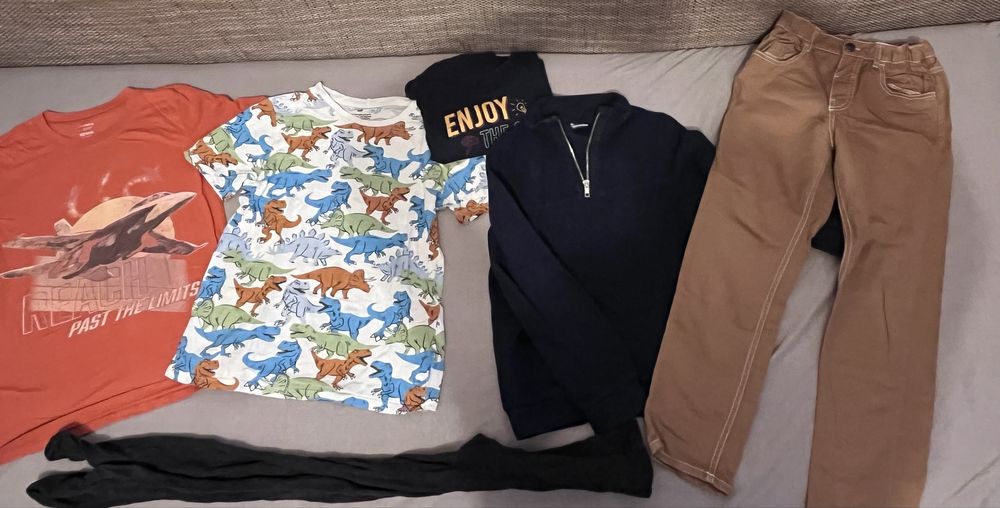 Lot haine baieti 134-140 H&M