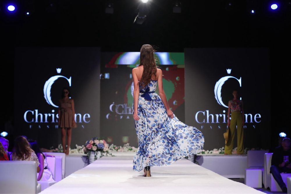 Дълга рокля Christine fashion