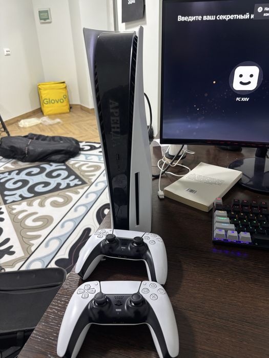 Продам Playstation 5 с дисководом и 2 ждойстиком