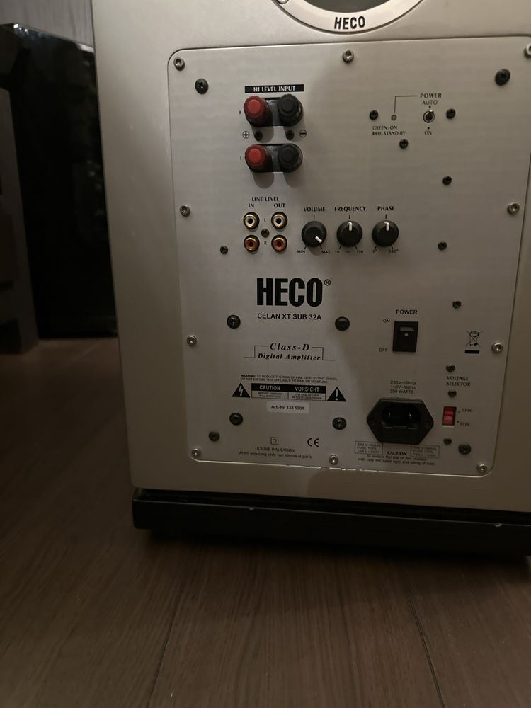 Heco subwoofer xt