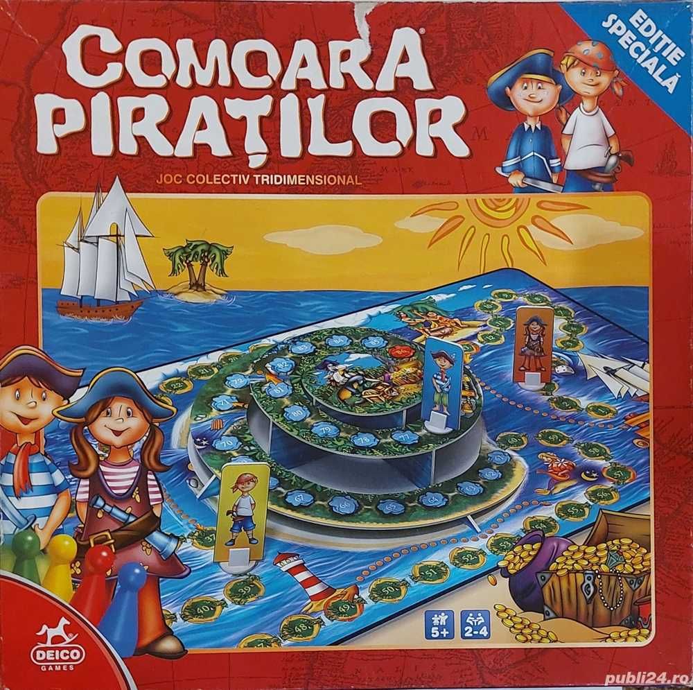 Joc pentru copii "Comoara Piratilor