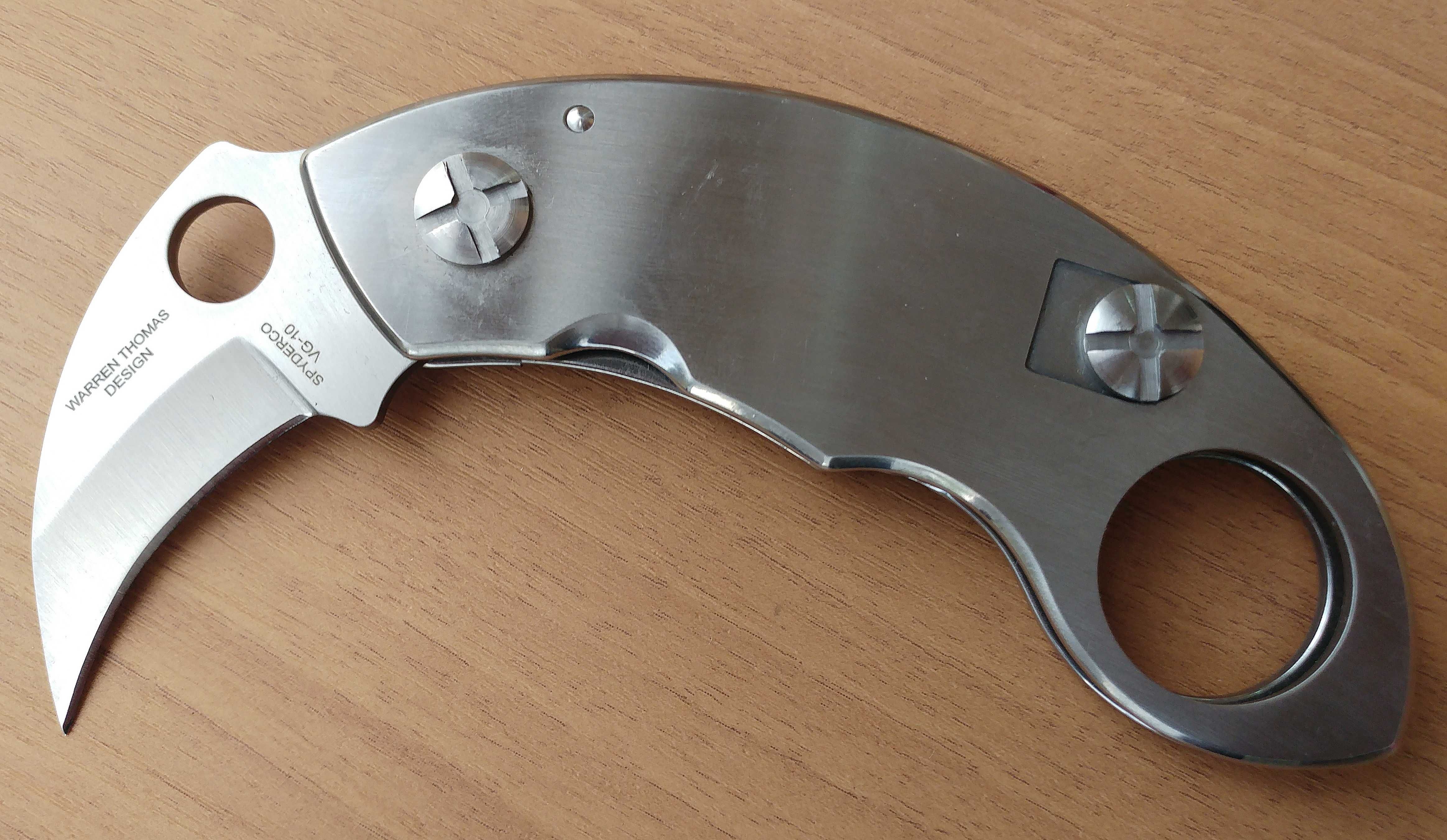 Сгъваем карамбит  Spyderco C84P Tiger Claw