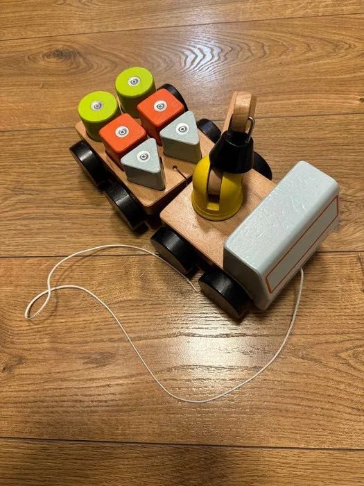 Macara + cuburi din lemn