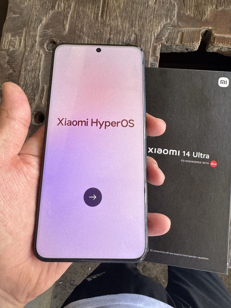 xiaomi 14 ultra pamit 16 512g holati ideal karopka dak bor