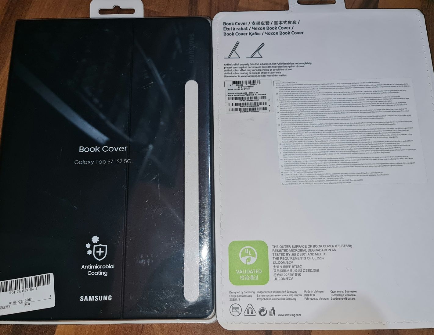 Husa flip smart activa originala Samsung Book Cover Tab S7 S8 5G