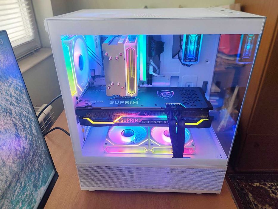 Геймърски компютър, Ryzen 7500F, Rtx 3070, 32gb DDR5, 1tb Nvme, 850W