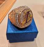 Lebron James 2020 championship ring LA Lakers