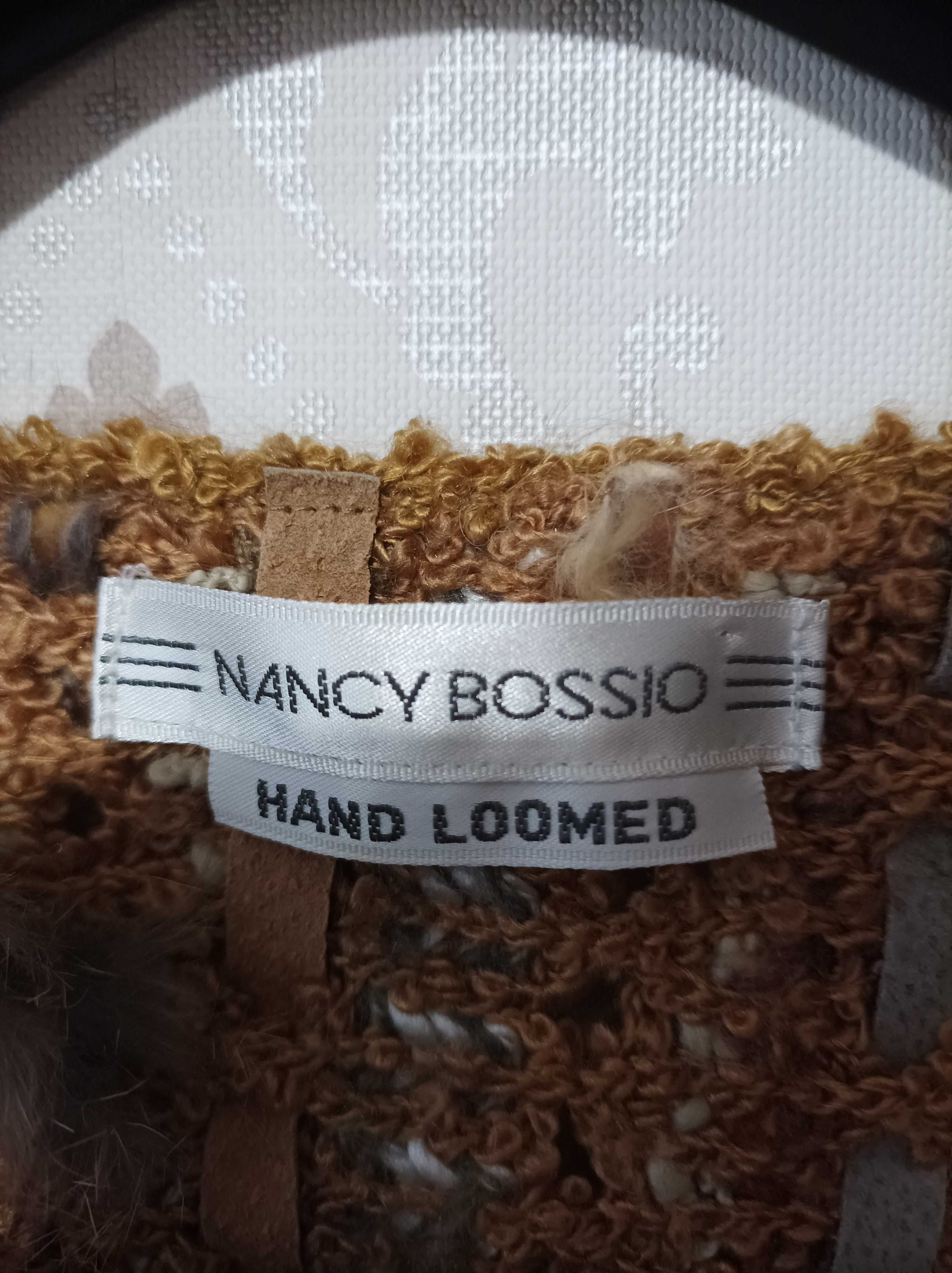 ръчно плетена жилетка Nancy Bossio
