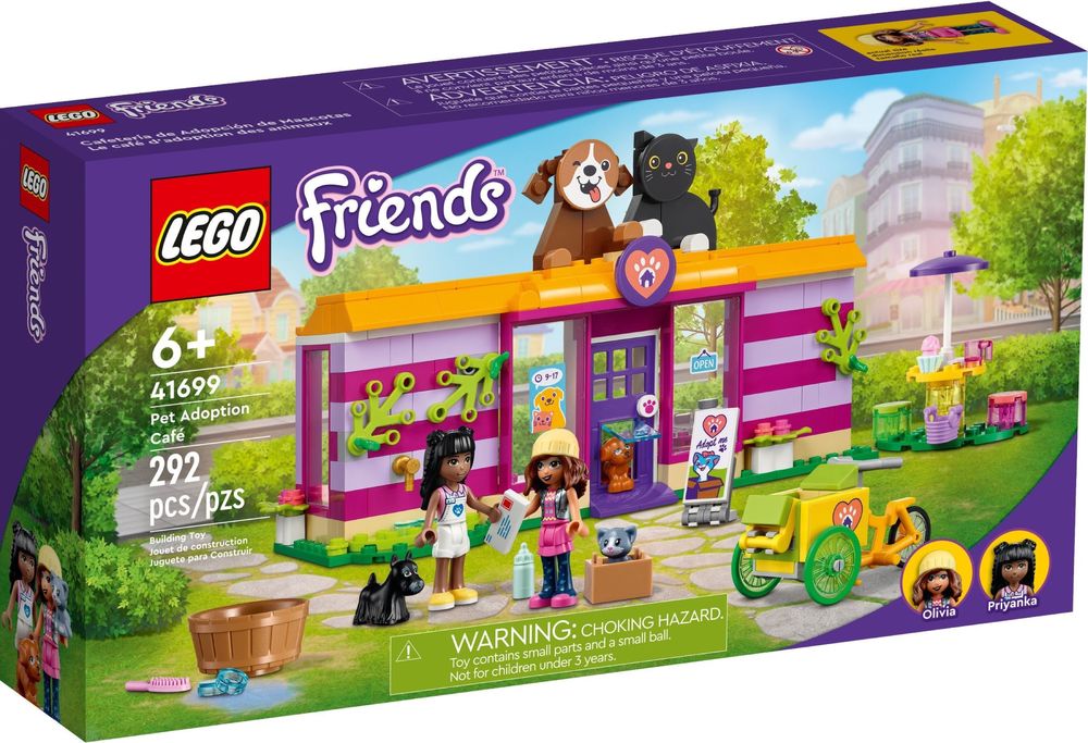 Lego Friends 41699 - Pet Adoption Cafe (2022)